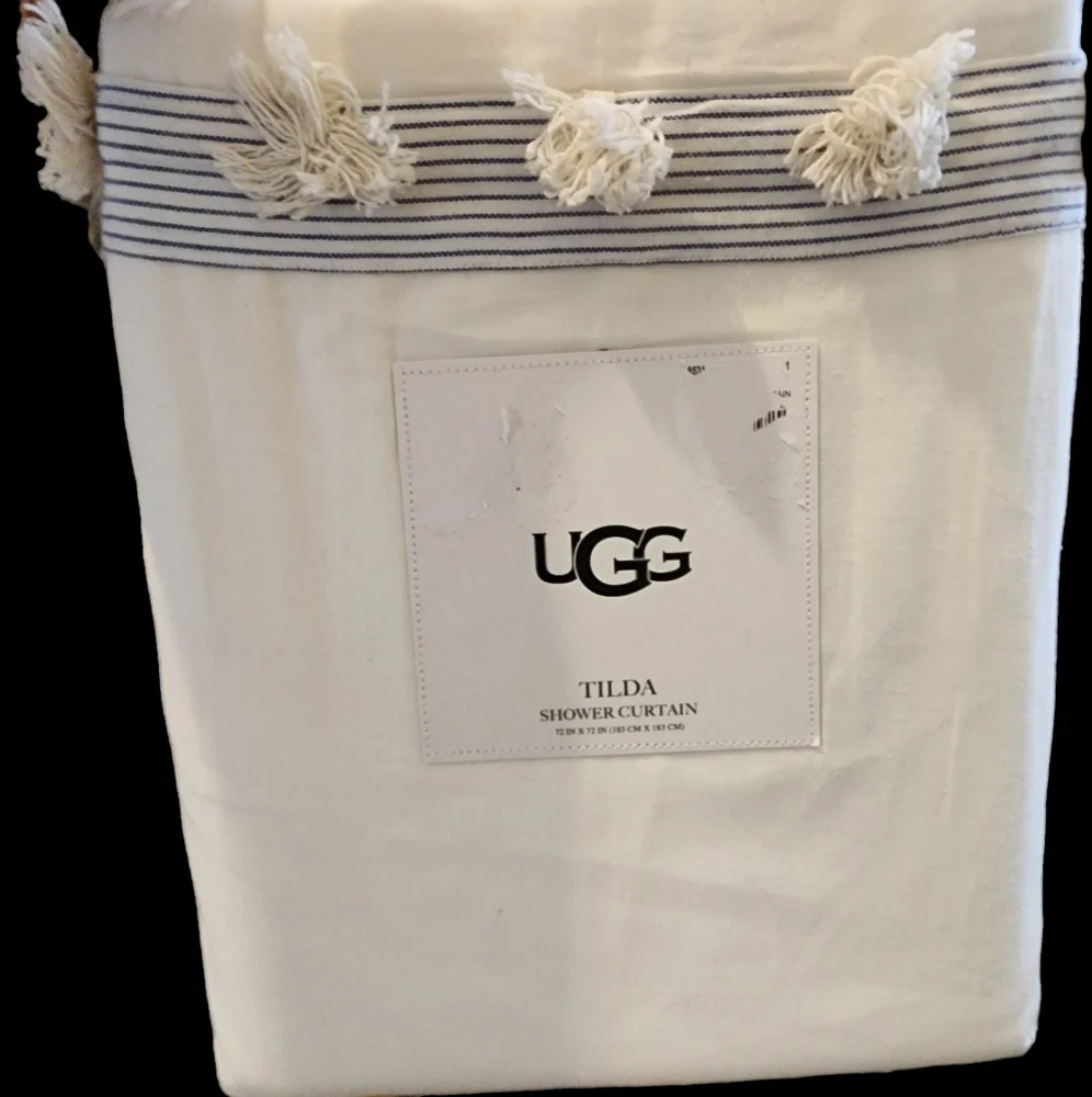 NWT UGG Tilda snow/imperia shower curtain!